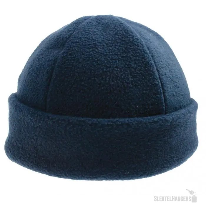 6 Panelen Fleece Muts 280 Gr/m2 New Navy