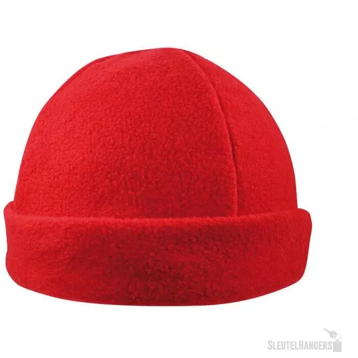 4 Panelen Fleece Muts 220gr/m2 Rood