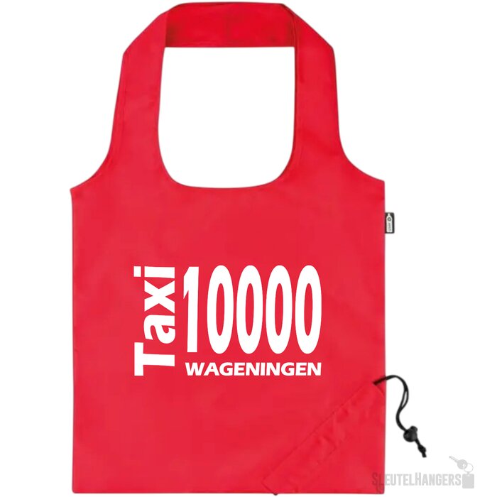 Opvouwbare rpet tas Foldpet rood