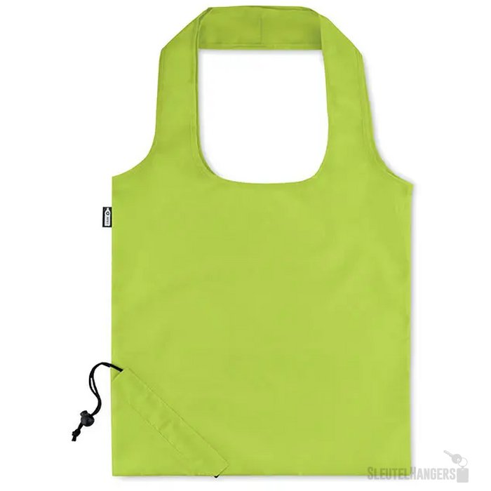 Opvouwbare rpet tas Foldpet limoen