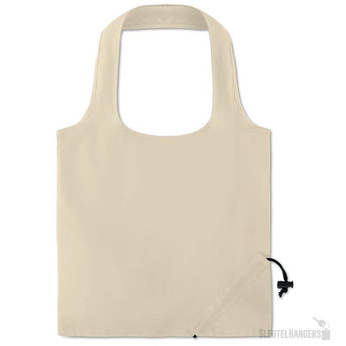 Opvouwbare katoenen tas Fresa soft beige