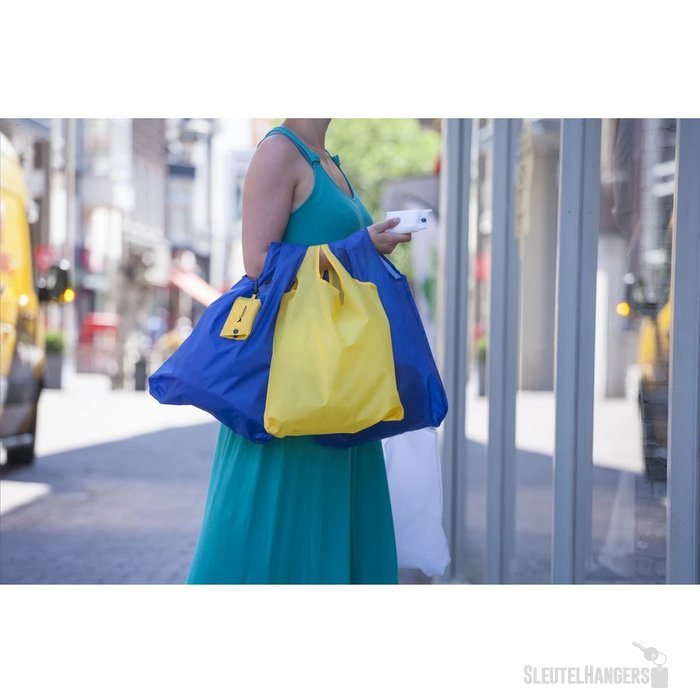 Shop Easy Opvouwbare Winkeltas Geel