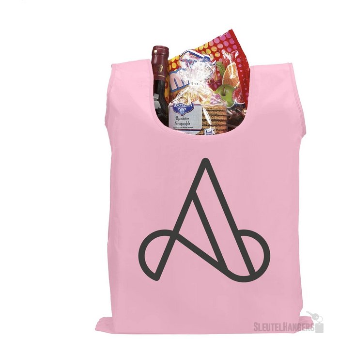 Shop Easy Opvouwbare Winkeltas Zalm Roze