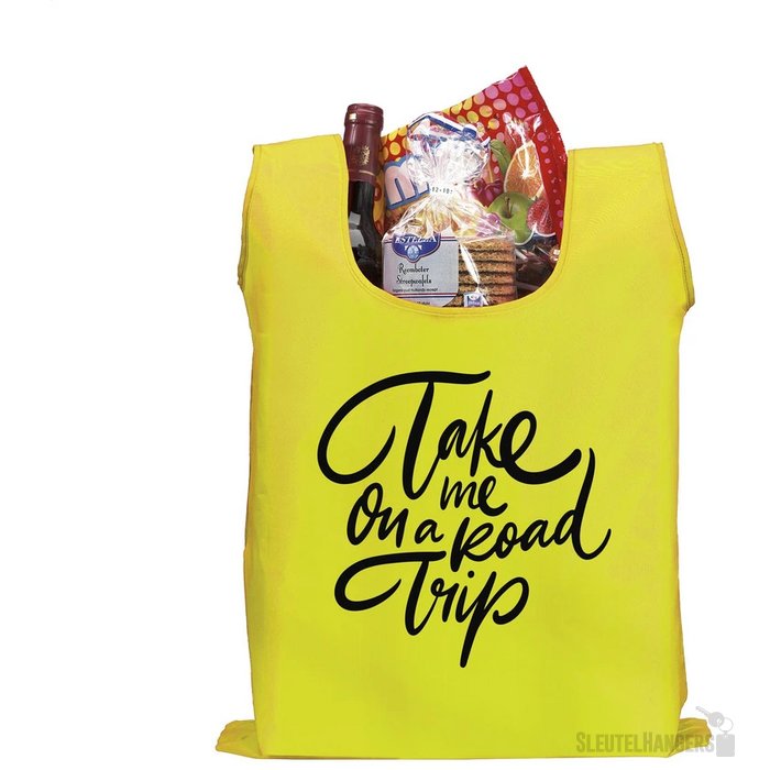 Shop Easy Opvouwbare Winkeltas Lichtgeel