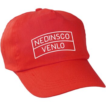 Sport Baseballcap Rood Sport Baseballcap Rood
