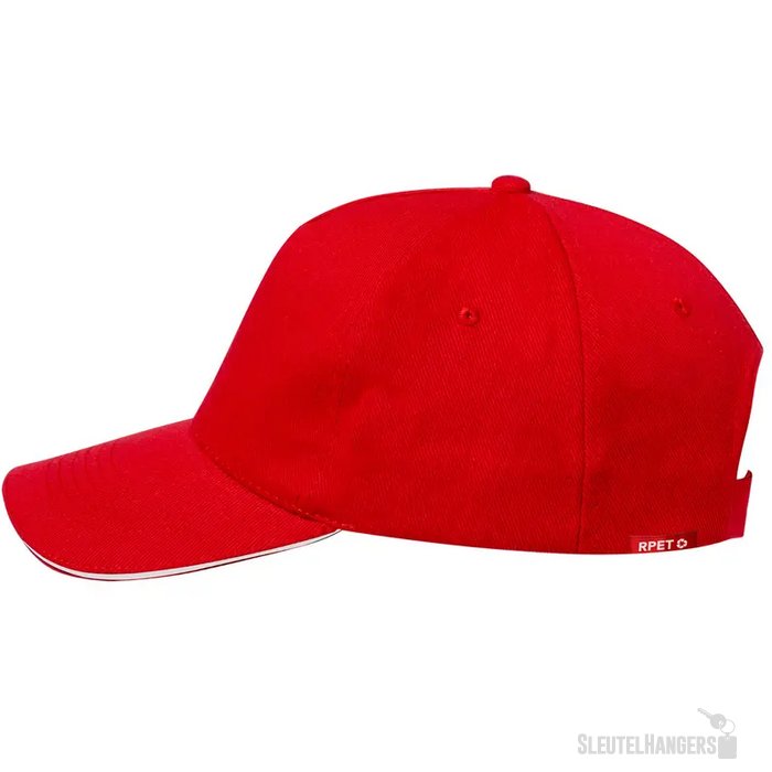 Sandrok Rpet-Baseball Cap Rood