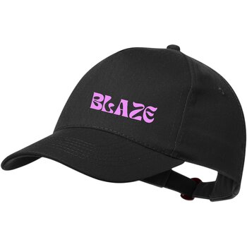 Brauner Baseball Pet Zwart