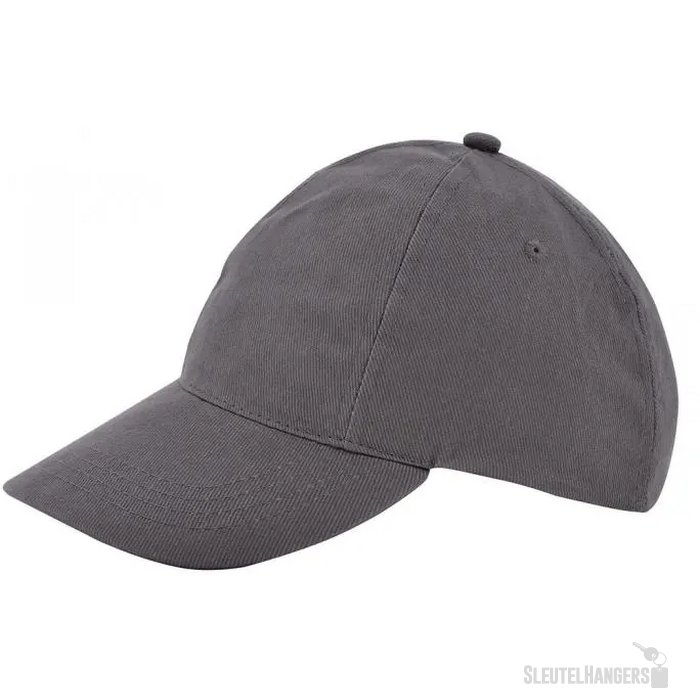 Kinder Brushed Promo Cap Donkergrijs
