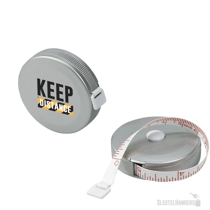 Mini Rolmaat 150 Cm Zilver