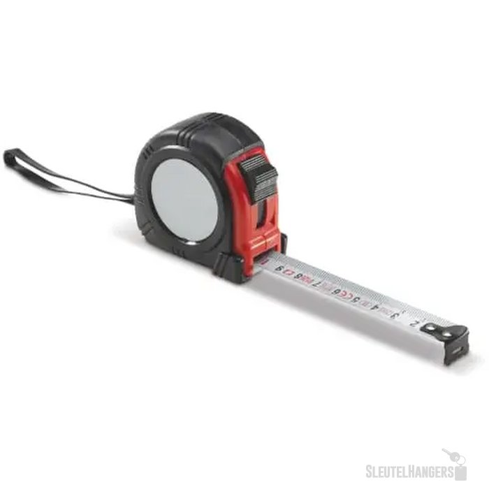 Rolmaat 3m rood