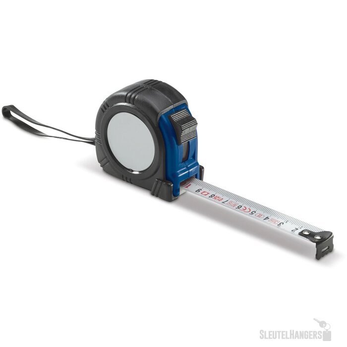 Rolmaat 3m blauw