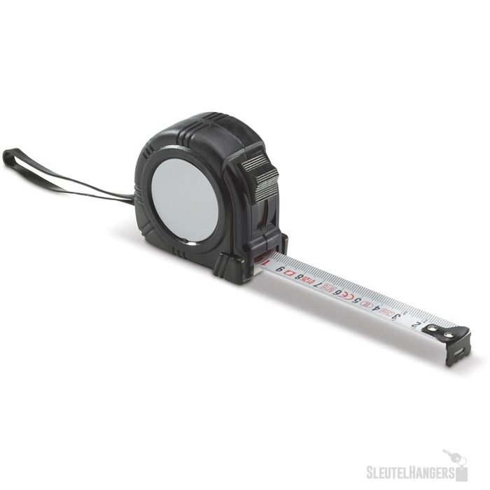 Rolmaat 3m zwart