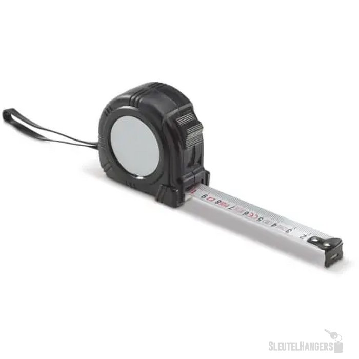 Rolmaat 3m zwart