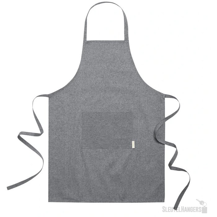 Pissek Katoenen Schort Zwart