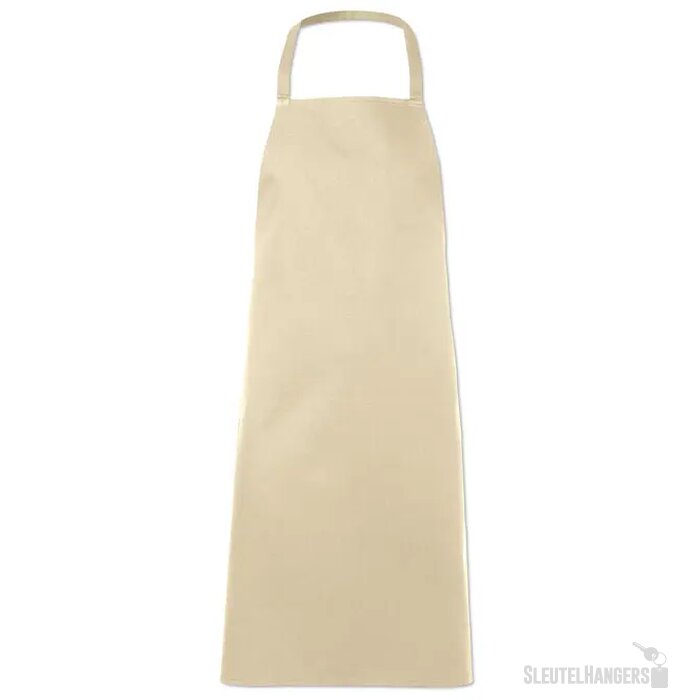 Katoenen keukenschort Kitab beige