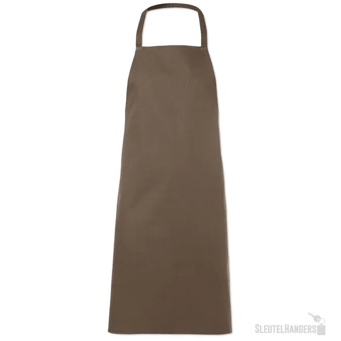 Katoenen keukenschort Kitab taupe