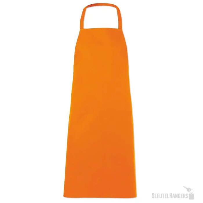 Katoenen keukenschort Kitab oranje