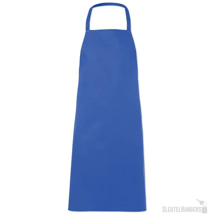 Katoenen keukenschort Kitab royal blauw