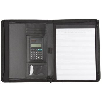 Smokey Zip A4 Documten Map (Licht) Grijs