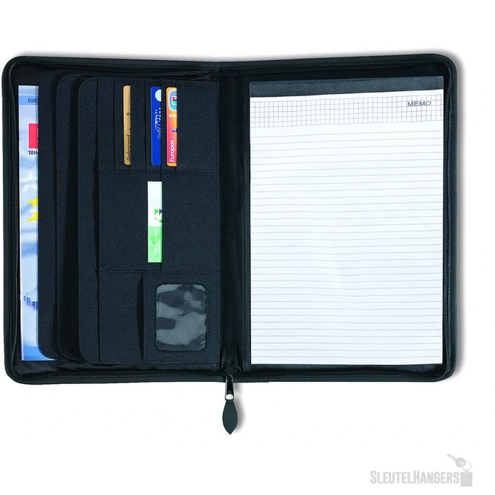 A4 schrijfmap Prime zwart