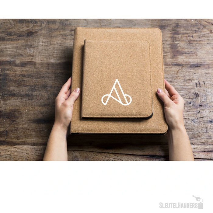 Eco Conference Cork A5 Schrijfmap Naturel