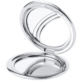 Vouwspiegeltjes Met Metallic Afwerking Zilver Vouwspiegeltjes Met Metallic Afwerking Zilver