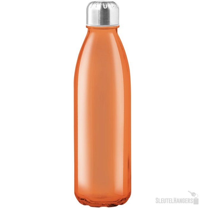 Sunsox Glazen Sportfles Oranje