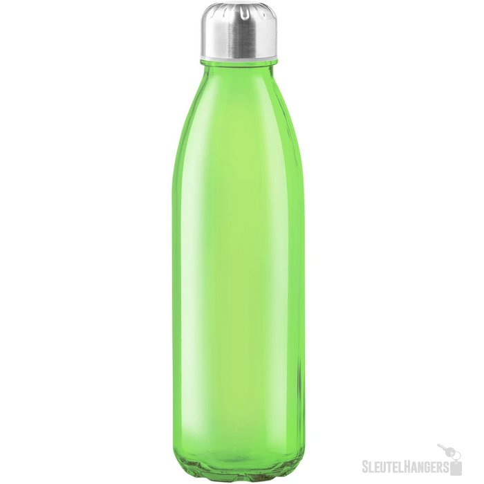 Sunsox Glazen Sportfles Lime Groen