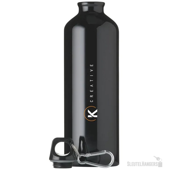 Alumaxi Grs Recycled 750 Ml Waterfles Zwart
