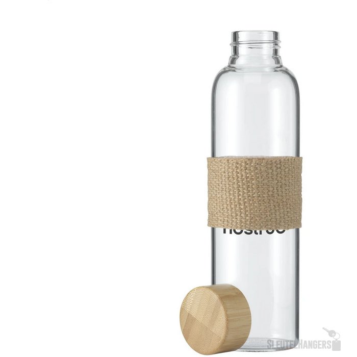 Senga Glass Bamboo 500 Ml Drinkfles Bamboe