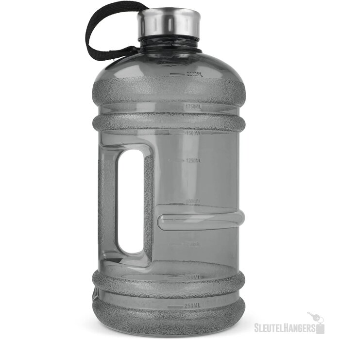 InSideOut Jumper fles 2.2L transparant zwart 2200 ml