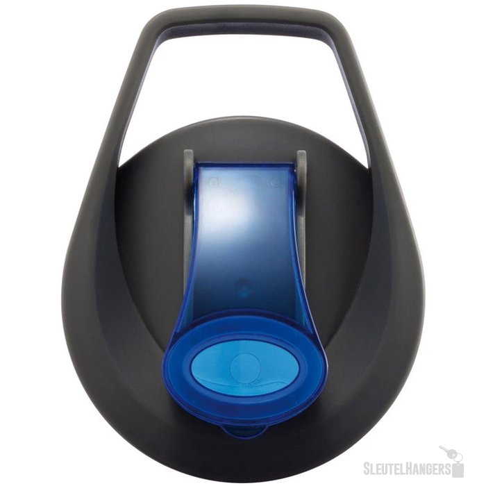 Waterfles met infuser blauw