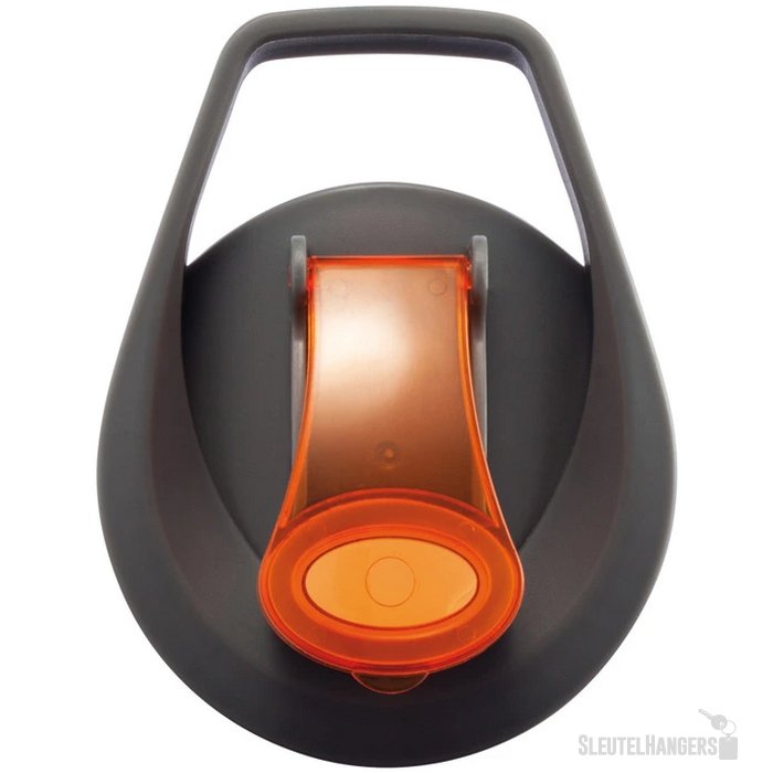 Waterfles met infuser oranje