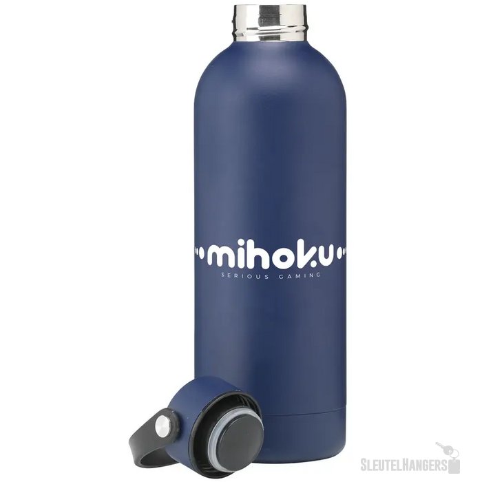 Nevada Rcs Recycled Steel Bottle 500 Ml Drinkfles Donkerblauw