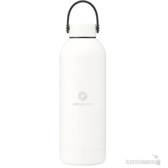 Nevada Rcs Recycled Steel Bottle 500 Ml Drinkfles Gebroken Wit