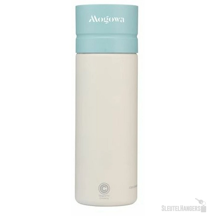 Circular&Co Reusable Bottle Waterfles Crème/Blauw