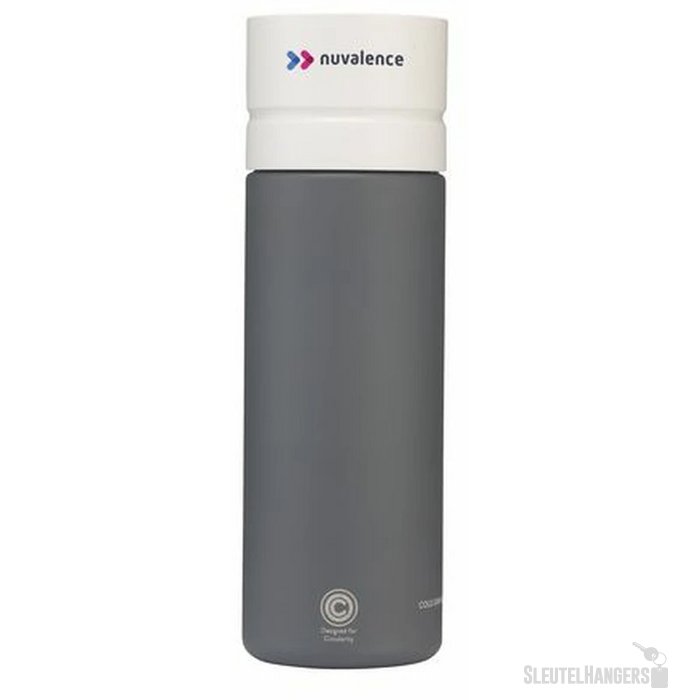 Circular&Co Reusable Bottle Waterfles Grijs/Cremé