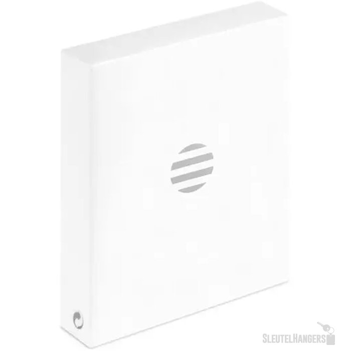 Draadloze aluminium powerbank (4.000 mAh) Zilver