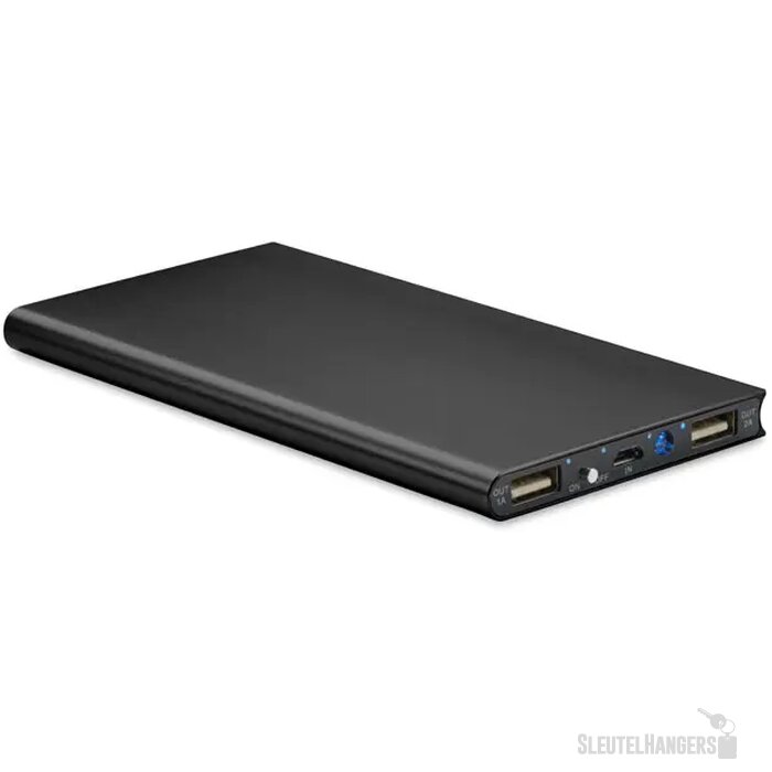 Solar powerbank (8.000 mAh) Zwart