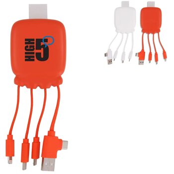 3192 | Xoopar Octopus Gamma 2 Bio Charging cable with 3.000mAh Powerbank wit 3192 | Xoopar Octopus Gamma 2 Bio Charging cable with 3.000mAh Powerbank wit