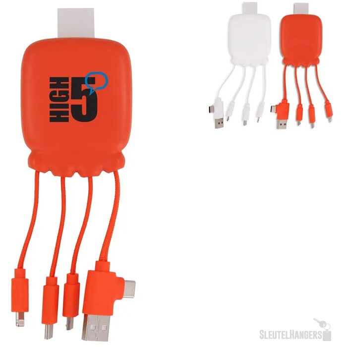 3192 | Xoopar Octopus Gamma 2 Bio Charging cable with 3.000mAh Powerbank