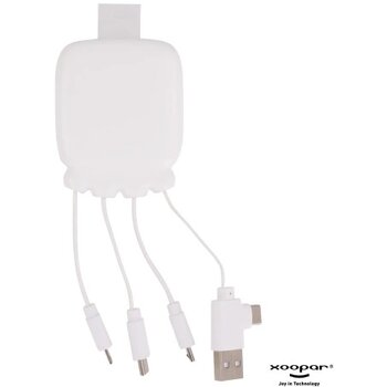 3192 | Xoopar Octopus Gamma 2 Bio Charging cable with 3.000mAh Powerbank wit