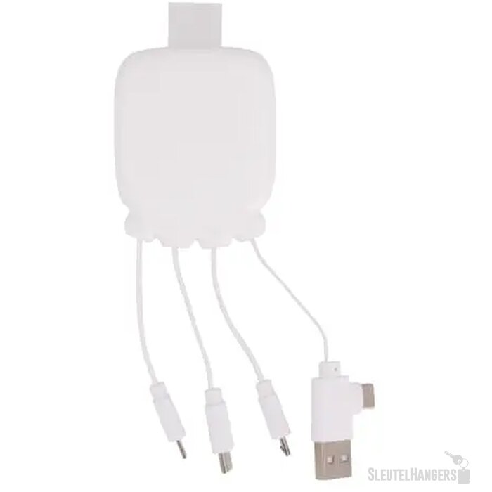3192 | Xoopar Octopus Gamma 2 Bio Charging cable with 3.000mAh Powerbank wit
