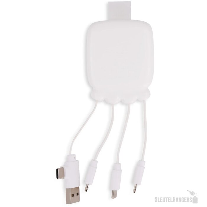 3192 | Xoopar Octopus Gamma 2 Bio Charging cable with 3.000mAh Powerbank wit