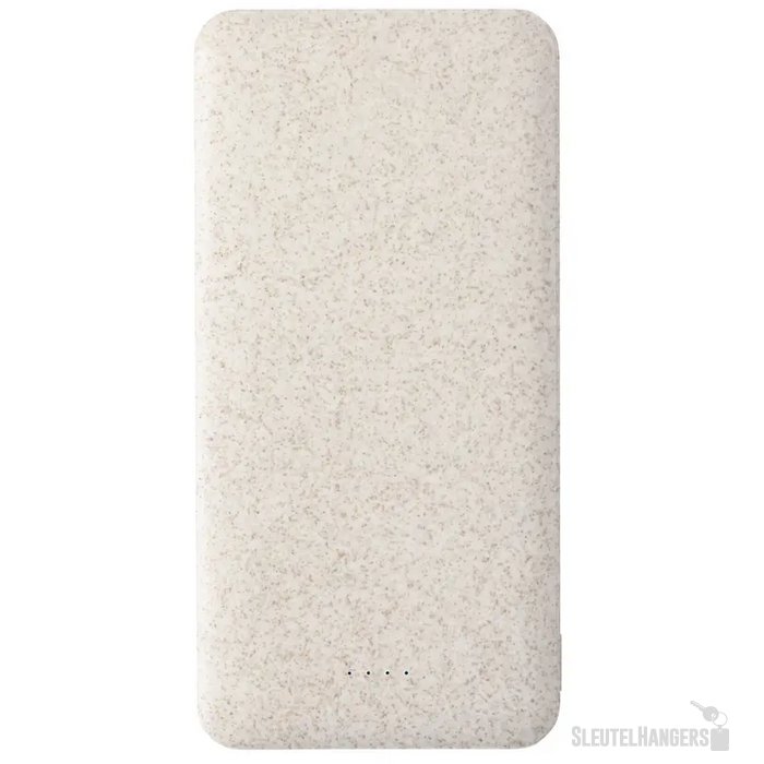 Ecologische powerbank (20.000 mAh) Naturel