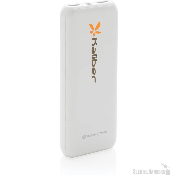 Urban Vitamin snelladende powerbank (20.000 mAh) Wit