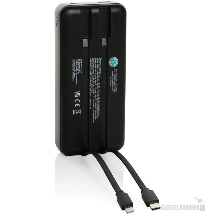 RCS 65W laptop powerbank (20.000 mAh) Zwart