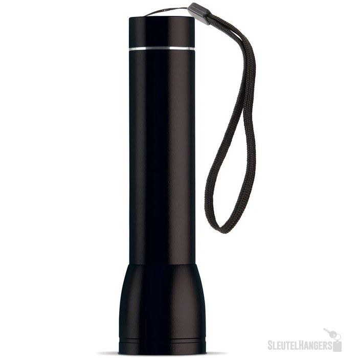 Powerbank zaklamp 2200mAh zwart