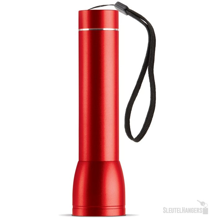 Powerbank zaklamp 2200mAh rood