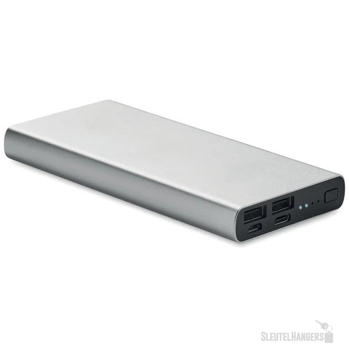 Powerbank Powerflat (10.000 mAh) Zilver